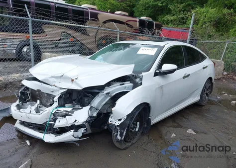 2020 Honda Civic Touring из США, поврежденный, VIN 19XFC1F91LE210390